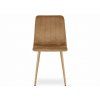 Brauner Samtstuhl LAVA ALMOND BROWN
