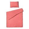 Baumwoll-Bettwäsche CALMORA rosa