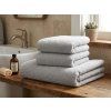 Badetuch NORIELLE 70x140 cm hellgrau, 100% Baumwolle