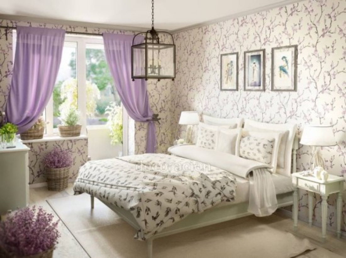 Wohnen wie in Frankreich: Schlafzimmer im Provence-Stil