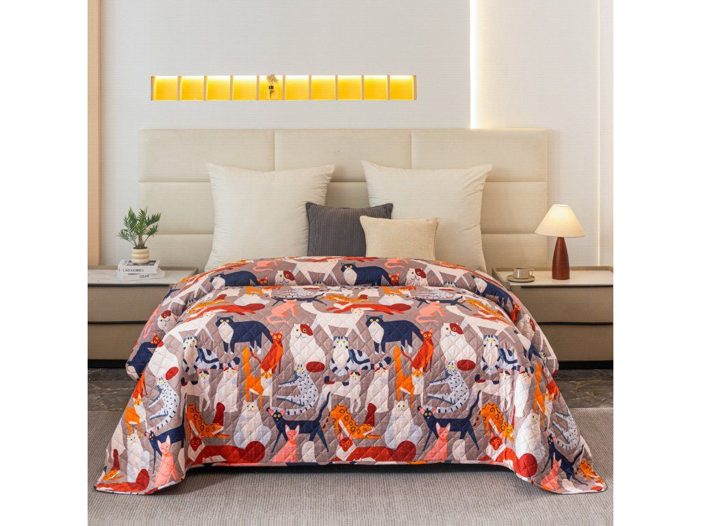 Tagesdecke CATMOSPHERE, bunt