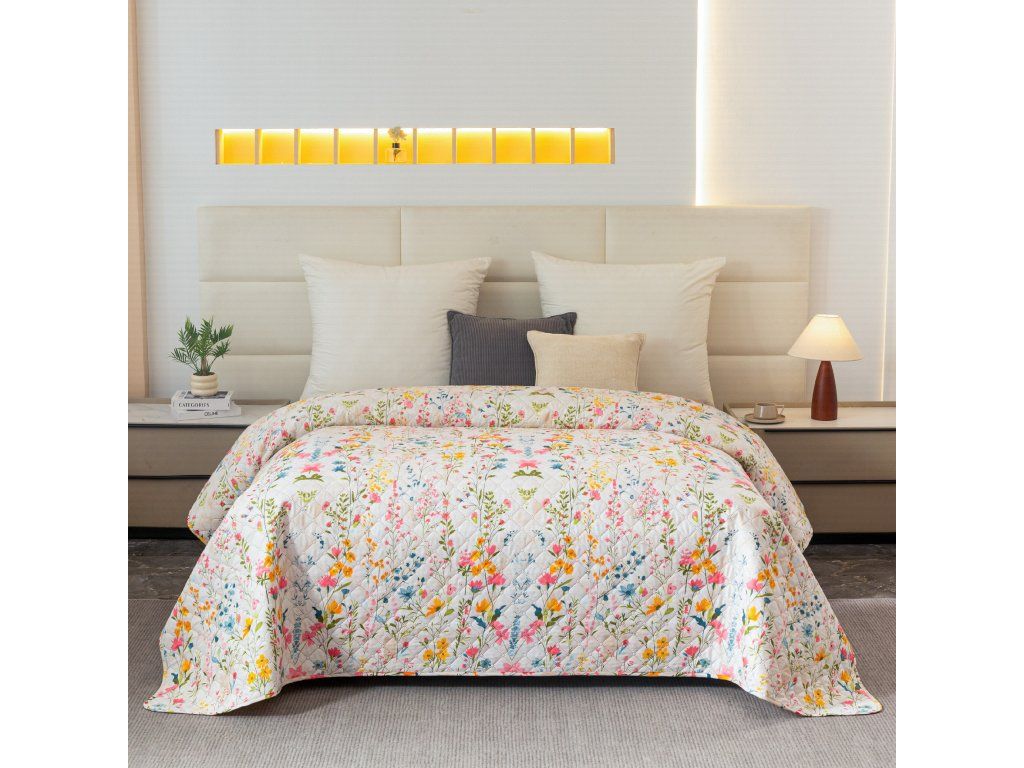 Tagesdecke MILLEFLEUR, bunt