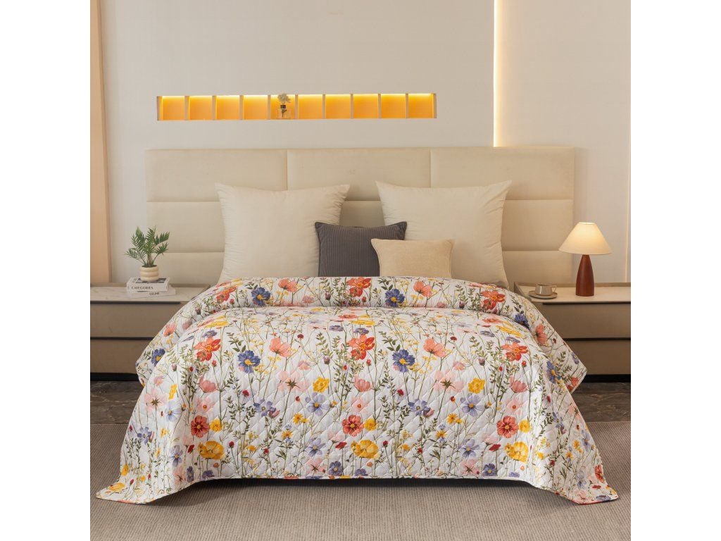 Tagesdecke WILDFLOWERS, bunt