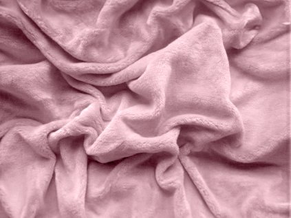 Mikroplüsch-Bettlaken SOFT 90x200 cm, rosa