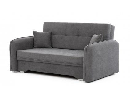 Rozkládací trojmístná pohovka LAINE šedá s moderním designem