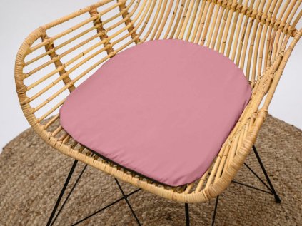 Růžový podsedák na židli STANDARD – pohodlí a styl