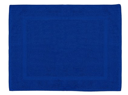 Koupelnová předložka BASIC 45x65 cm královsky modrá z kvalitní bavlny