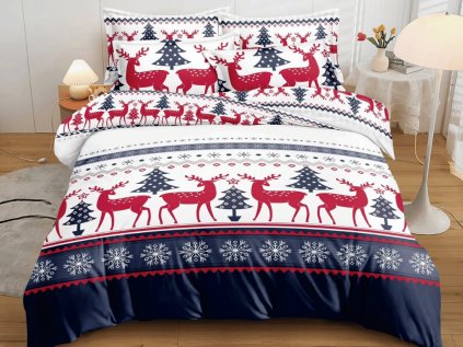 Povlečení z mikrovlákna FROSTIA bílé