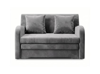 Graues 2-Sitzer-Sofa ARIO, ausziehbar