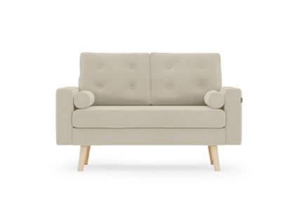 Beige 2-Sitzer Sofa MANDI