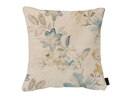 Outdoor-Kissen SOPHIE BLAU 50x50 cm, beige