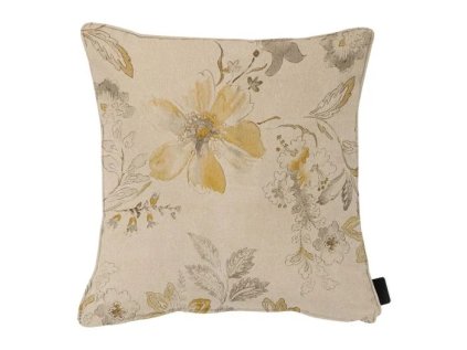 Outdoor-Kissen SOPHIE YELLOW 50x50 cm, beige