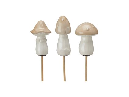 58632 bilo hneda kameninova houbicka svamp stick vice variant