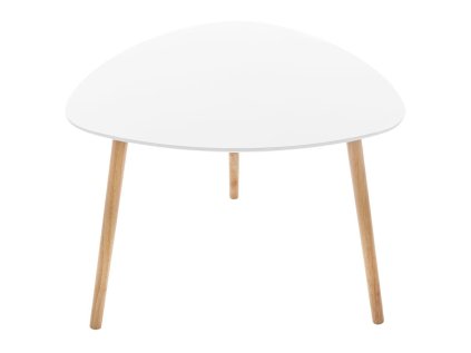 Bílý konferenční stolek MILEO – moderní a stylový design