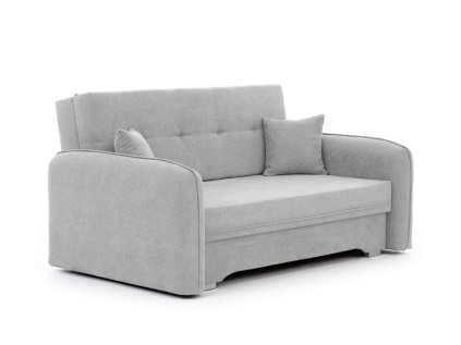 Ausziehbares 2-Sitzer-Sofa LAINE, hellgrau