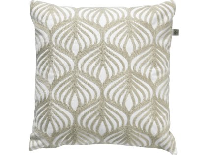 Dekorační povlak na polštář INGRID 45x45 cm – elegantní béžový vzor