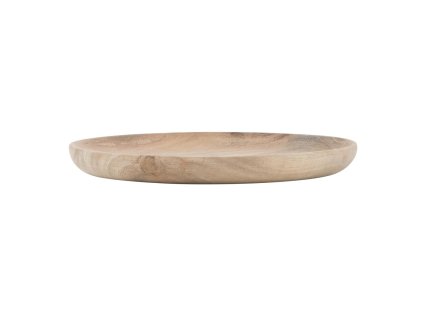 34120 podnos z akacioveho dreva prumer 25 cm