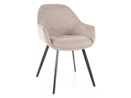 Elegantní jídelní židle VINTO BREGO béžová – pohodlí a styl v jednom