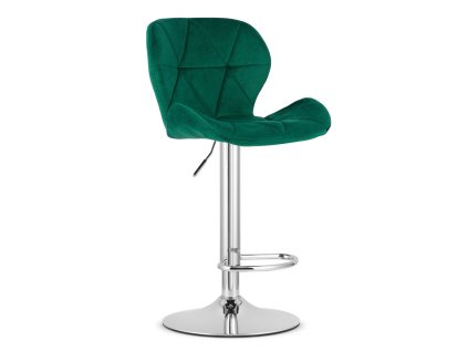 Barhocker WEST VELVET, grün