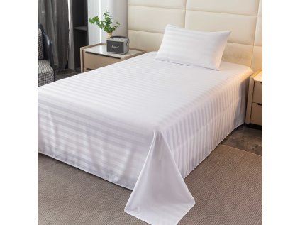 Hotelové prostěradlo 140x240 cm a povlak 50x70 JASMINE bílé