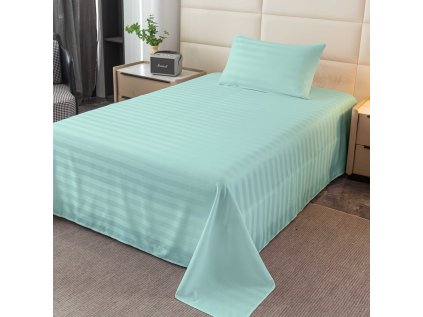 Hotelové prostěradlo 140x240 cm a povlak 50x70 JASMINE mentol