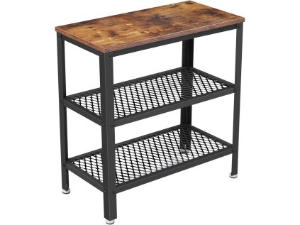 Rustikální příruční stolek TAYLOR 60x31 cm do obýváku