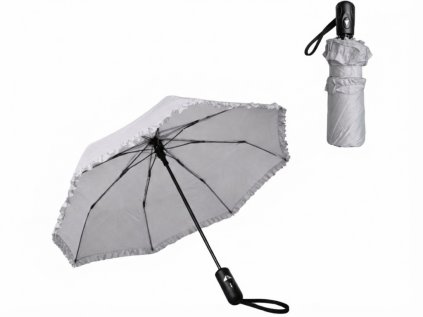 Taschenschirm NORVIA ⌀ 95 cm, Hellgrau