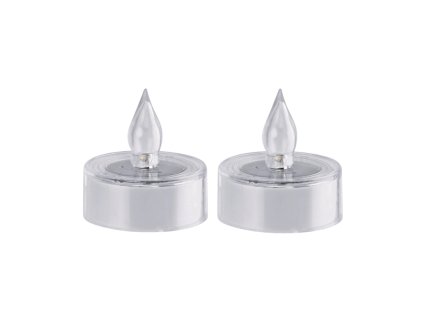 Solární LED čajové svíčky FLARNIS, sada 2 ks pro venkovní použití