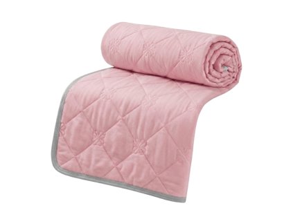 Kühle Sommerdecke ELARIA, rosa