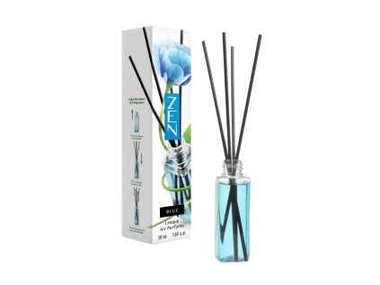 Tyčinkový aroma difuzér ZEN BLUE 50 ml s osvěžující vůní