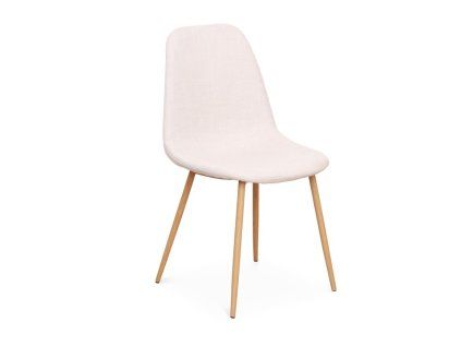 Cremefarbener Esszimmerstuhl LEGA