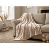 Mikroplüsch-Decke SOFT, beige
