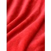51568 cervena mikroplysova deka soft 160x200 cm