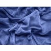 Mikroplüsch-Spannbettlaken SOFT 90 x 200 cm, blau