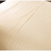 Kvalitní mikrovláknové povlečení JASMINE šampaň - proužek 2 cm