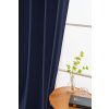 Tmavě modrý závěs OXFORD 140x250 cm (Aufhängung Metallringe)