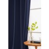 Tmavě modrý závěs OXFORD 140x250 cm (Aufhängung Metallringe)