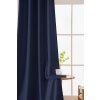 Tmavě modrý závěs OXFORD 140x250 cm (Aufhängung Metallringe)