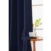 Tmavě modrý závěs OXFORD 140x250 cm (Aufhängung Metallringe)