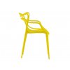 Gelber Plastikstuhl KATO