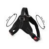 58539 1 cerny postroj pro psa s rukojeti angly l
