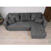 Ausziehbares Ecksofa SMART COSARO grau, beidseitig + 2 Kissen GRATIS