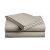 Baumwolllaken SLUB 140x240 cm grau-beige, 100 % Baumwolle