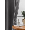Světle šedý závěs VELVET 140x250 cm pro zatemnění místnosti