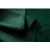 Prémiové zatemňovací závěsy VELVET tmavě zelené 140x250 cm (2 ks), kovové kroužky