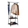 75590 1 elegantni stojan na obleceni se 2 policemi vestio cerny do chodby i loznice
