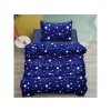 NOČNÍ OBLOHA modré povlečení z mikrovlákna s hvězdným vzorem