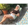 Klappbare Strandliege SAND PINEAPPLE