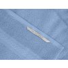 Hochwertiges CLARYSSE ELEGANCE Handtuchset blau mit Bordüre, 100% Baumwolle