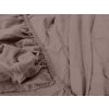 Jersey Spannbettlaken braun 90 x 200 cm
